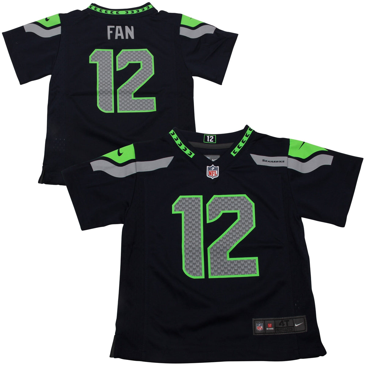Seattle Seahawks navy jersey