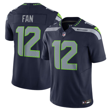 Seattle Seahawks navy Vapor jersey