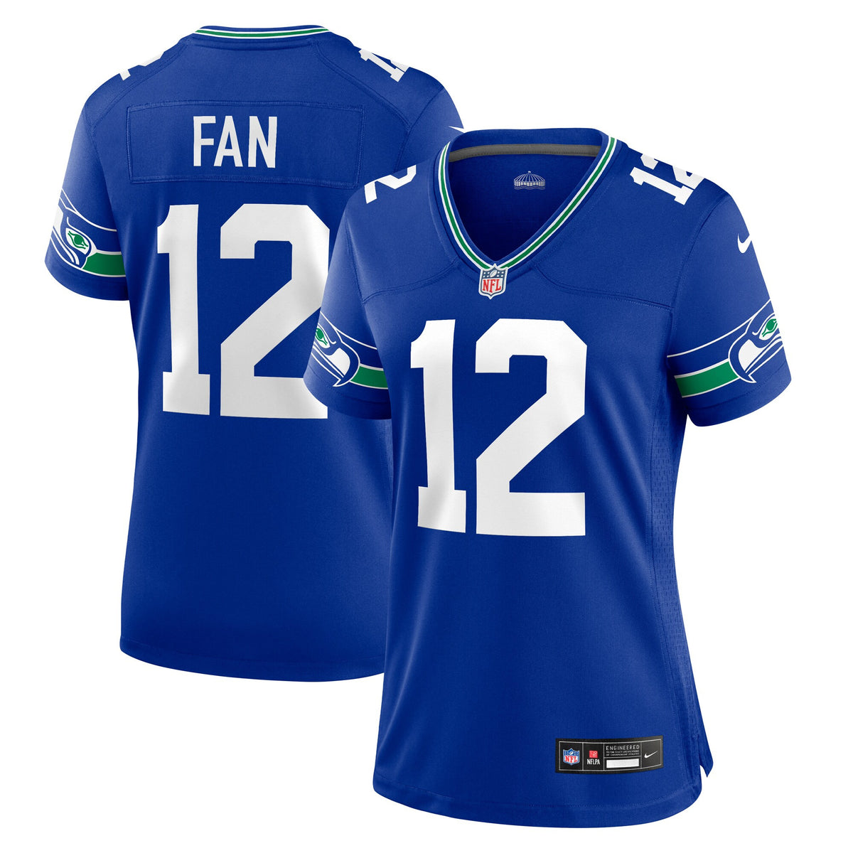 Seattle Seahawks royal jersey