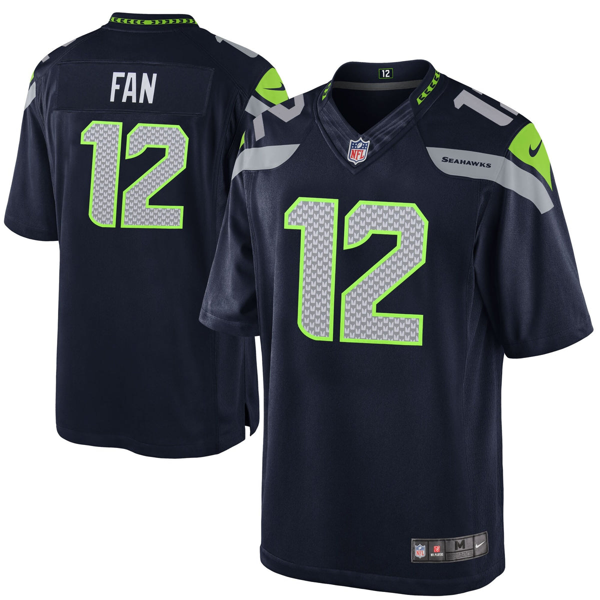 Seattle Seahawks navy jersey