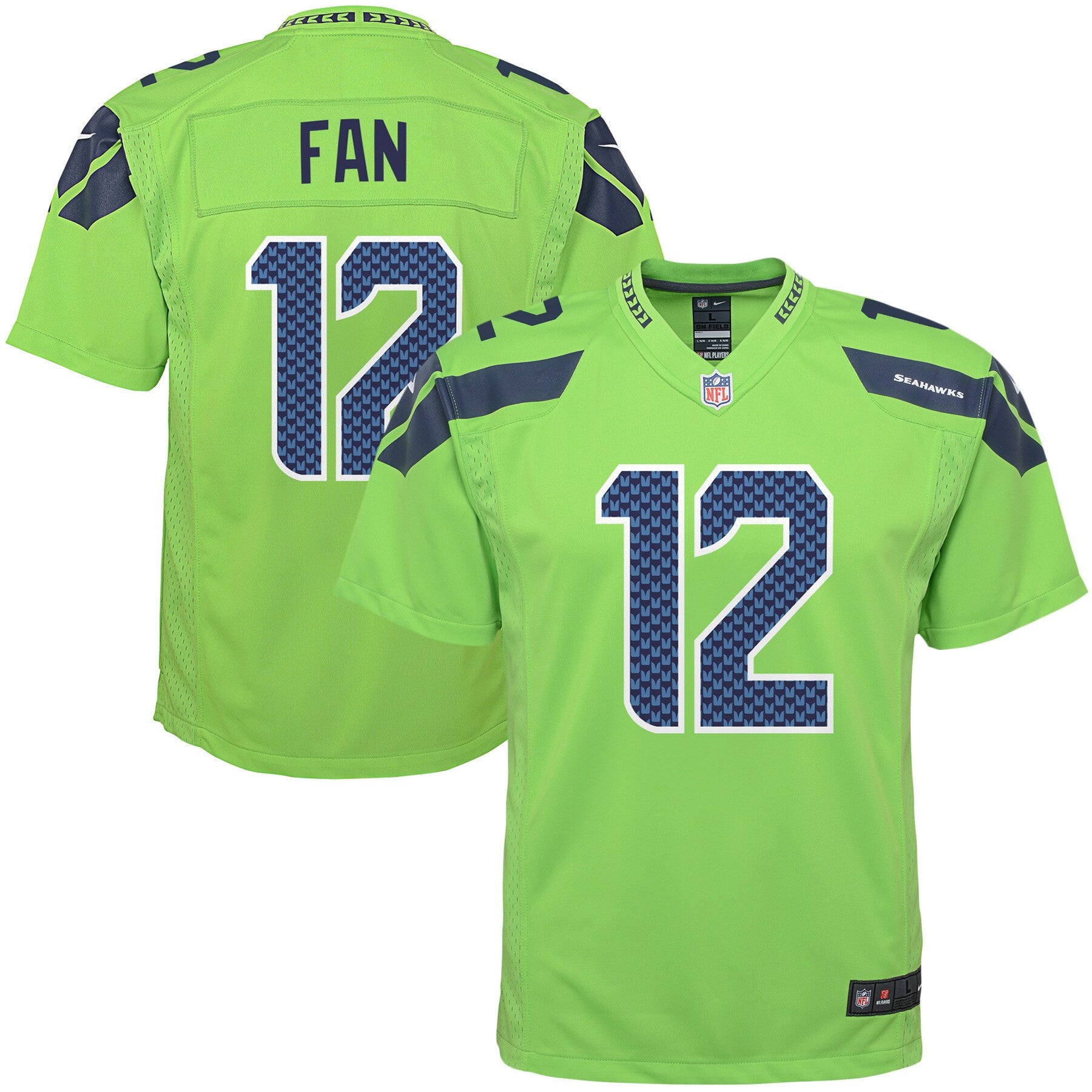 Seattle Seahawks neon jersey