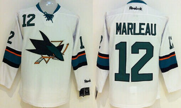 Patrick Marleau San Jose Sharks white jersey