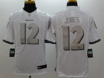 Nike Jacoby Jones Baltimore Ravens platinum Limited jersey