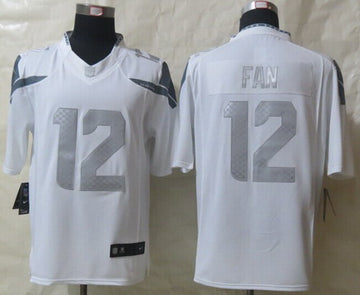 Nike Fan Seattle Seahawks platinum Limited jersey