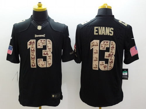 Nike Mike Evans Tampa Bay Buccaneers black Salute To Service jersey