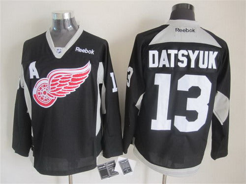 Pavel Datsyuk Detroit Red Wings black jersey