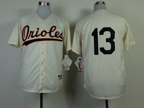 Manny Machado Baltimore Orioles cream jersey