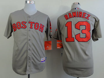 Hanley Ramirez Boston Red Sox gray jersey