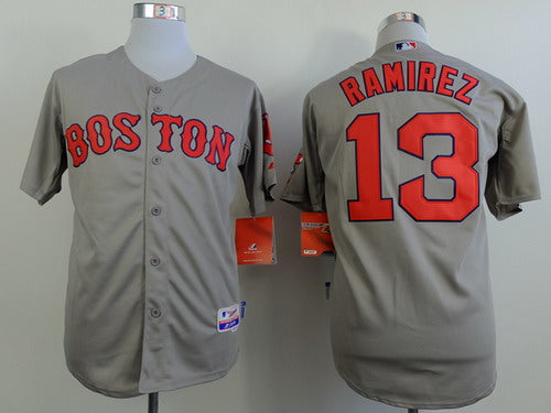 Hanley Ramirez Boston Red Sox gray jersey