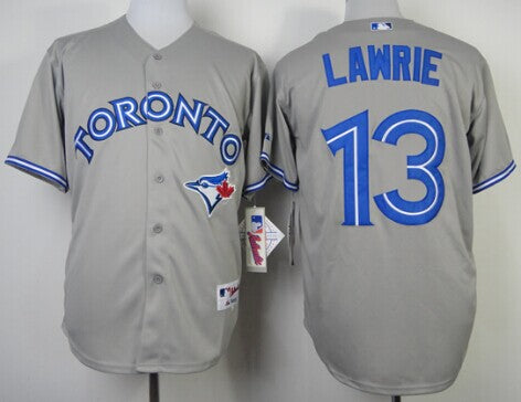 Brett Lawrie Toronto Blue Jays gray jersey