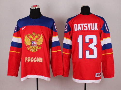 Team Russia red jersey