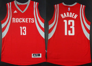 James Harden Revolution Houston Rockets red jersey