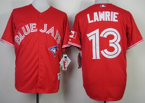 Brett Lawrie Toronto Blue Jays red jersey