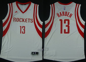 James Harden Revolution Houston Rockets white jersey
