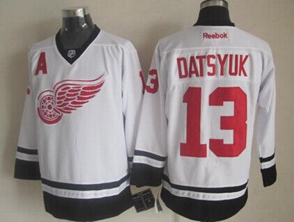 Pavel Datsyuk Detroit Red Wings white jersey