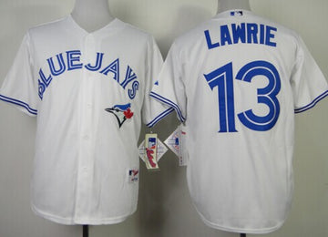 Brett Lawrie Toronto Blue Jays white jersey