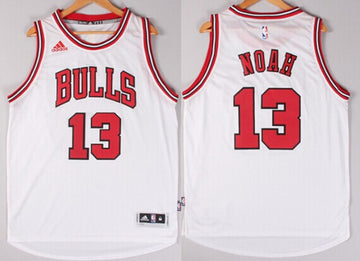 Joakim Noah Revolution Chicago Bulls white jersey