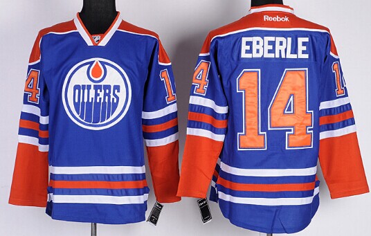 Eberle Royal Edmonton Oilers blue jersey
