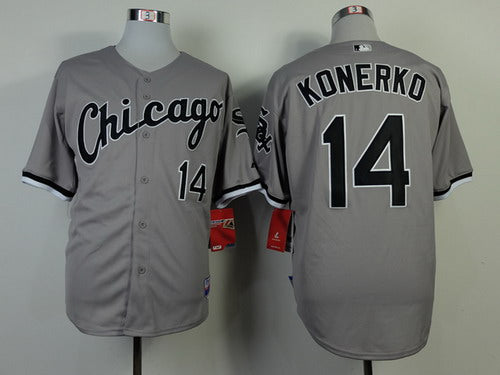 Paul Konerko Chicago White Sox gray jersey