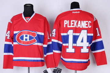 Tomas Plekanec Montreal Canadiens red jersey