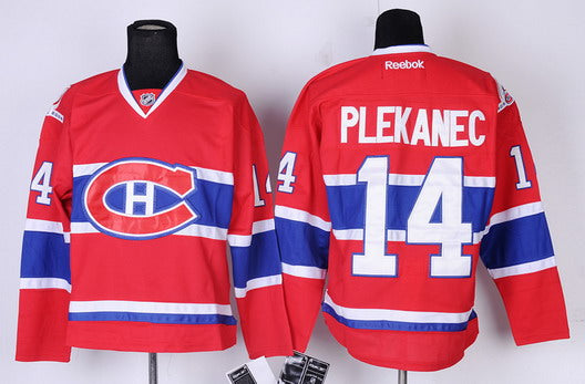 Tomas Plekanec Montreal Canadiens red jersey