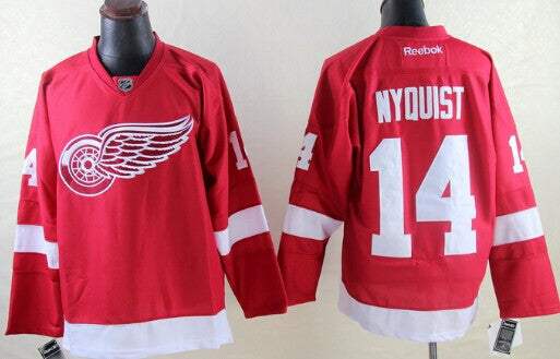 Gustav Nyquist Detroit Red Wings red jersey