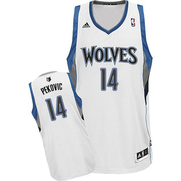 Nikola Pekovic Minnesota Timberwolves white jersey