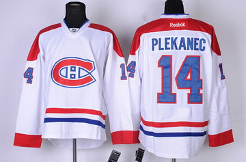 Tomas Plekanec Montreal Canadiens white jersey