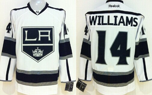 Justin Williams Los Angeles Kings white jersey