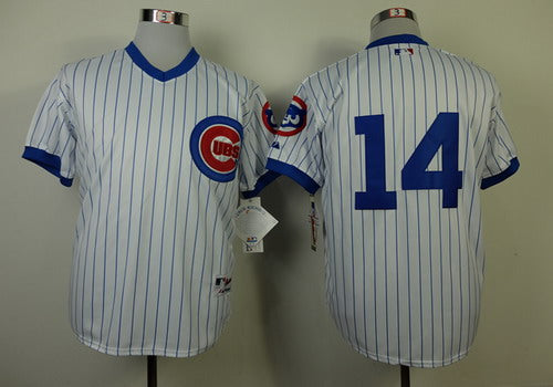 Ernie Banks Chicago Cubs white jersey