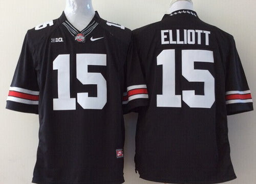 Ezekiel Elliott Ohio State Buckeyes black Limited jersey
