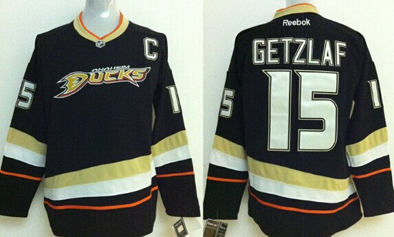 Ryan Getzlaf Anaheim Ducks black jersey