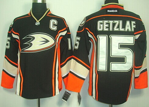 Ryan Getzlaf Anaheim Ducks black Third jersey