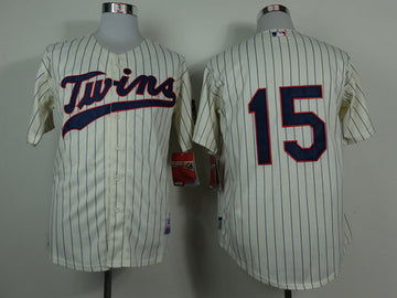 Glen Perkins Minnesota Twins cream jersey