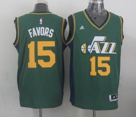 Derrick Favors Revolution Utah Jazz green jersey