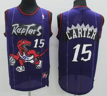 Vince Carter Hardwood Toronto Raptors purple Classic jersey