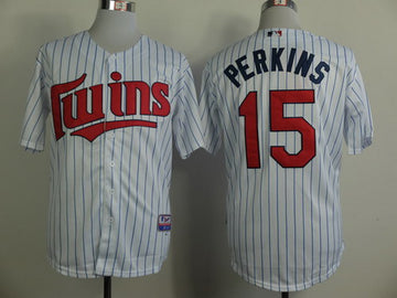 Glen Perkins Minnesota Twins white jersey