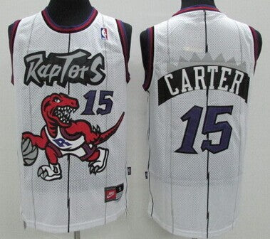 Vince Carter Hardwood Toronto Raptors white Classic jersey