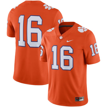 Clemson Tigers orange jersey