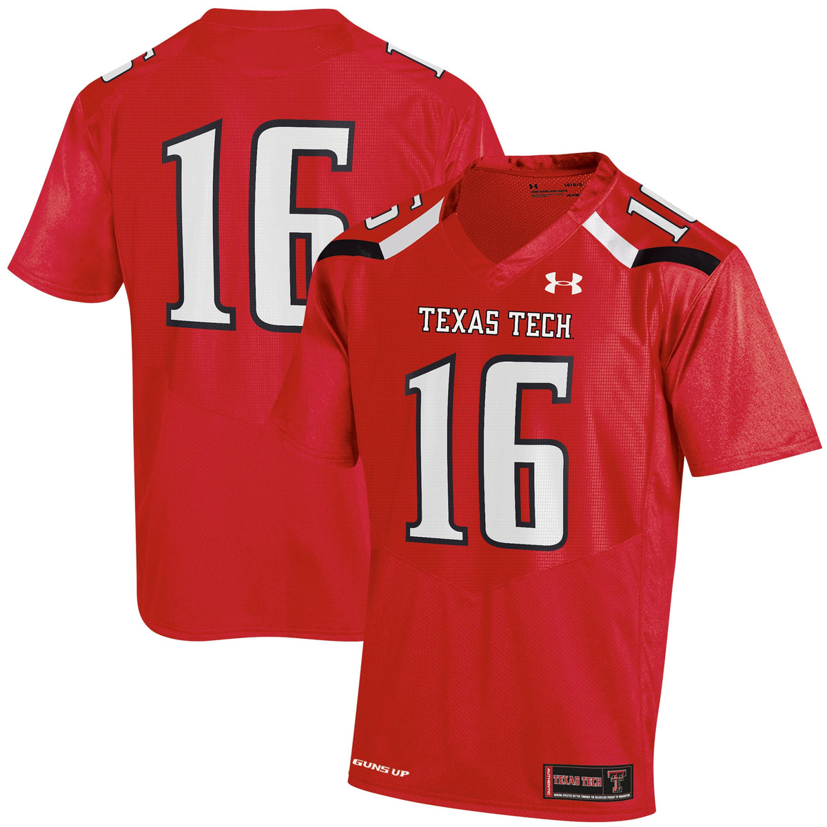 Under Armour Texas Tech Red Raiders red jersey