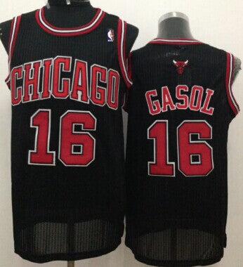 Pau Gasol Chicago Bulls black jersey