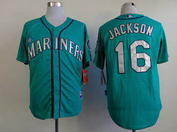 Austin Jackson Seattle Mariners green jersey