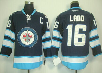 Andrew Ladd Winnipeg Jets navy jersey