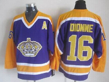 Marcel Dionne Los Angeles Kings purple Throwback jersey