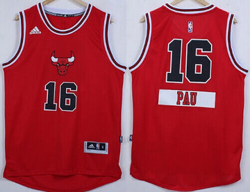 Pau Gasol Revolution Chicago Bulls red jersey