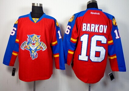 Aleksander Barkov Florida Panthers red jersey
