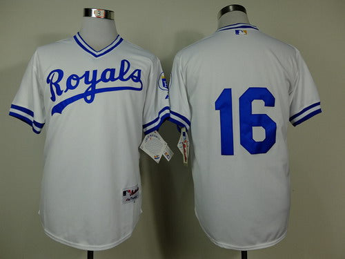 Billy Butler Kansas City Royals white jersey