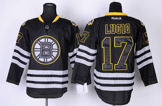 Milan Lucic Boston Bruins black jersey