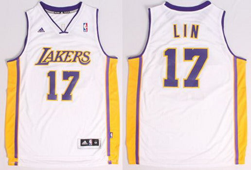 Jeremy Lin Revolution Los Angeles Lakers white jersey