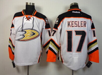 Ryan Kesler Anaheim Ducks white jersey